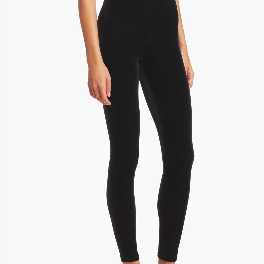 Commando Perfect Control Black
Velvet Velour Leggings Size Small